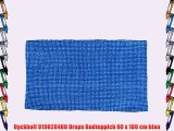 Dyckhoff 919028400 Drops Badteppich 60 x 100 cm blau
