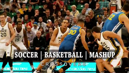 Soccer & Basketball MASHUP!!! [ Crossovers ] || SPORTS REACTIONS