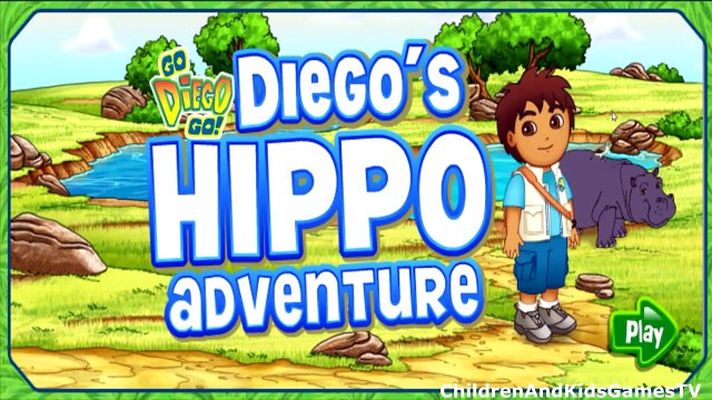 Go Diego Go! Diegos Hippo Adventure Full Game Kids - Baby Video