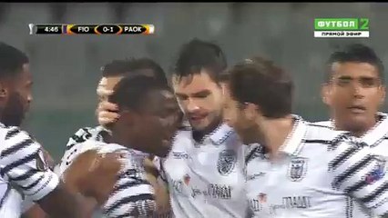 Evgeny Shakhov Goal HD - Fiorentina 0-1 PAOK 24.11.2016 HD