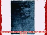 benuta Teppiche: Hochflor Teppich Whisper Blau 140x200 cm - schadstofffrei - 100% Polyester