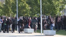 Tres heridos y un detenido en la manifestación de la UPV