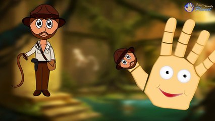 ADVENTURE MOVIE HEROES Finger Family Nursery Rhyme | Finger Family Planet