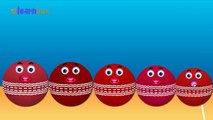 Ball Cartoons Animation Singing Finger Family Nursery Rhymes for Preschool Childrens Song