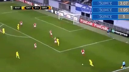 Kalifa Coulibaly Goal HD - Gent 1-1 Sporting Braga - 24.11.2016 HD