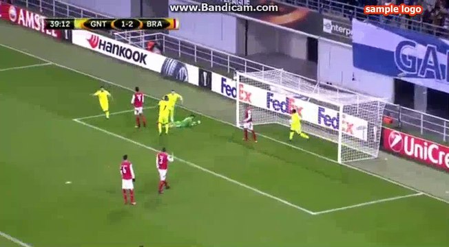 Danijel Milicevic Goal HD - KAA Gent 2-2 Sporting Braga