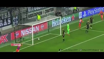 Borussia Moenchengladbach vs Manchester City 1-1 All Goals HD ~ UCL 23-11-2016