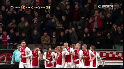 Kenny Tete Goal HD - Ajax 2-0 Panathinaikos  - 24.11.2016