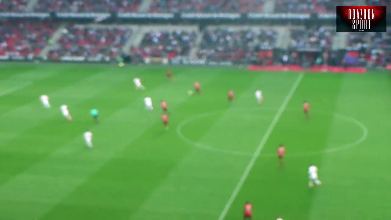 Rennes-Toulouse : but de Gourcuff vu depuis la tribune Super U