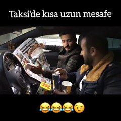 Taksicilerin ortak sorunu KISA mesafeler :)