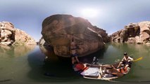 360° Deep Water Soloing with Climber Sierra Blair-Coyle
