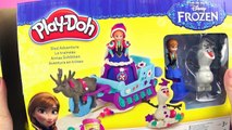 Play-Doh Disney Frozen Sled Adventure Playset from Hasbro Princess Anna Olaf Play Doh Surprise Toys
