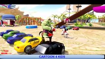 Tractor Transportation with Spiderman! Cars Cartoon Action For Kids with Nursery Rhymes Songs #12