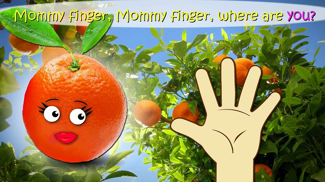Fruits Finger Family Nursery Rhymes Lyrics