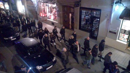 Policiers en colère : manifestation à Strasbourg
