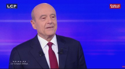 Fonction publique - Alain Juppé : "Supprimer 500 000 emplois, c'est recruter aucune infirmière"