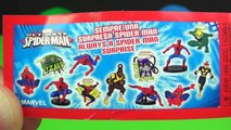 3 Play-Doh Ice Cream Surprise Eggs! Disney Mickey Mouse Clubhouse Peppa Pig Star Wars Spider-Man