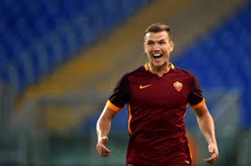 Edin Dzeko Goal HD  AS Roma 2-1 FC Viktoria Plzen
