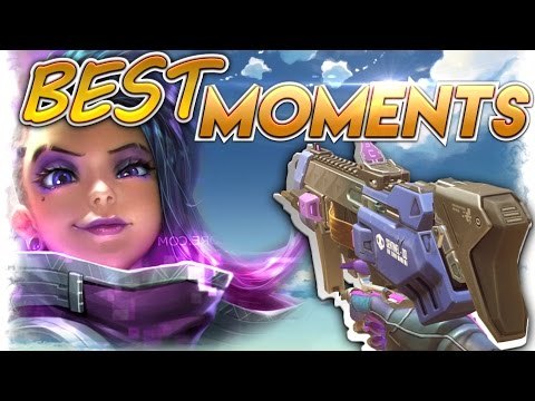 Sombra Best Moments Montage - Sombra Funny, Best and Fail Moments! (Best of Sombra Overwatch)