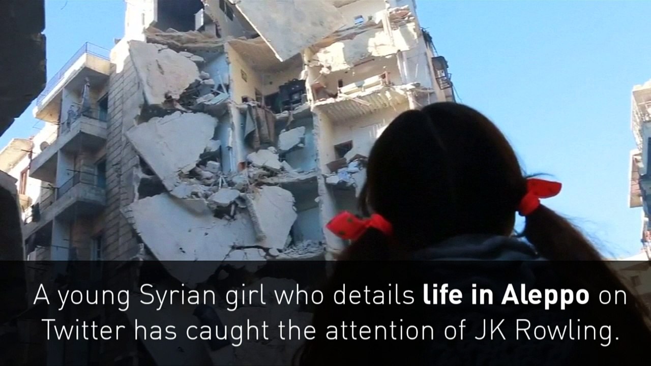 JK Rowling sends Potter books to seven-year-old in Aleppo