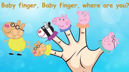 Peppa Pig Finger Family PJ Masks Family Nursery Rhymes Animation Kids
