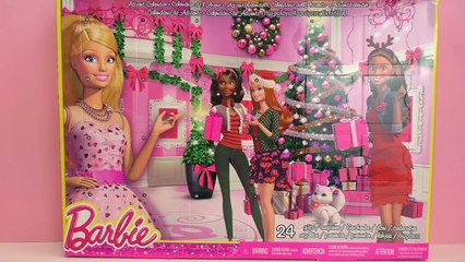 Le calendrier de l’Avent Barbie 2015 – On ouvre toutes les petites portes!