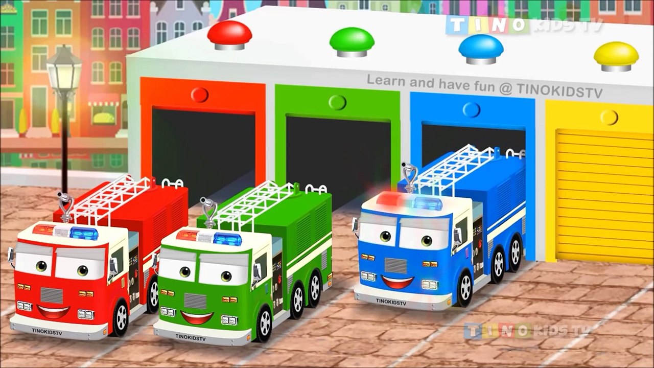 Trucks for Kids COMPILATION #2 | Learn Colors w...