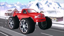 Monster Truck Finger Family | Hot wheels | Cartoon Animation Finger Family | Sports Car