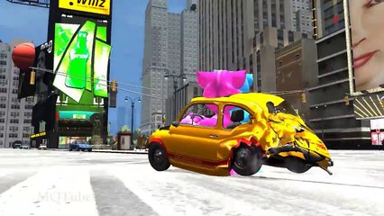 COLORS FUN CARS TRANSFORMATON & COLORS TOM & JERRY CARTOON FOR KIDS ANIMATED NURSERY RHYMES