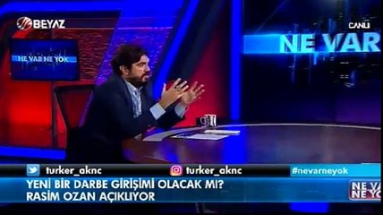Rasim Ozan Kütahyalı: Türkiye'de darbe ihtimali bile yok