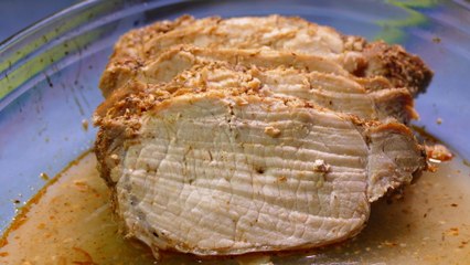 ¡LOMO DE CERDO AL HORNO MUY JUGOSO!