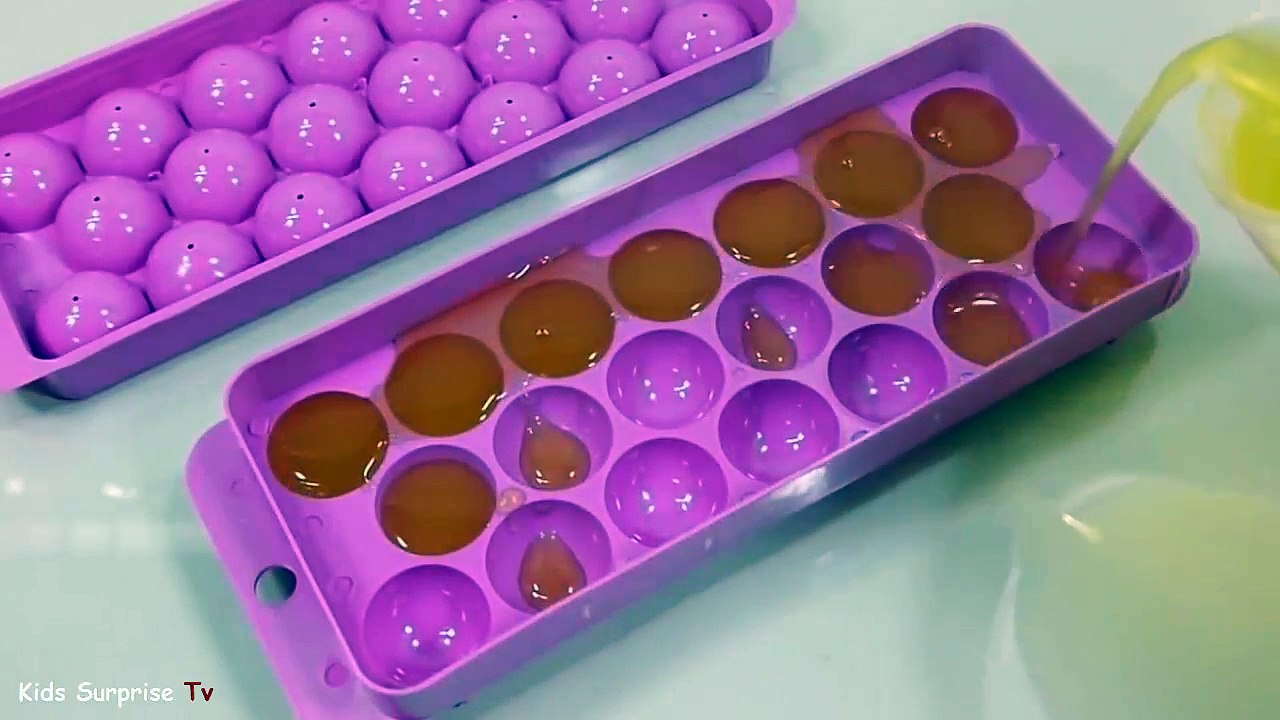 How to Make Colors Orbeez Gummy Pudding Jelly - Learn Colors With Slime Clay