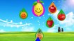 Fruits Rain For Babies | Learning Fruits Names and Vegetables names in The Rain For Babies