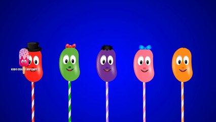 Jelly Beans Finger Family - The Finger Family Nursery Rhymes - Jelly Finger Family Rhymrs