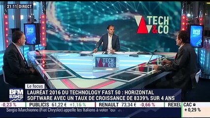 Palmarès Technology Fast 50: Horizontal Software, le lauréat de l'édition 2016 - 24/11