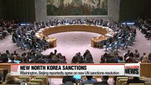 U.S. and China agree on new UN sanctions on N. Korea; coal trade targeted