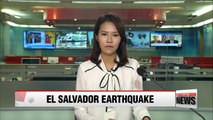 Magnitude 7.0 earthquake strikes off coast of El Salvador