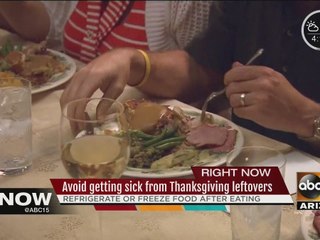 How to safely store Thanksgiving leftovers