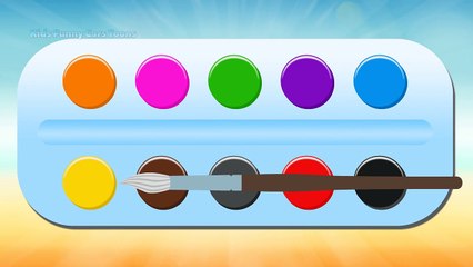 Fun Learning Colors for Kids | Palette Learning Colours For Kids Toddler Children