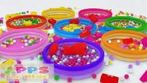 Kids 3D Colors with 1000 Ball Pit Show - Kids Learn Shapes for Toddlers and Kindergarten