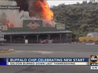 One year since Buffalo Chip Saloon burned down on Thanksgiving Day