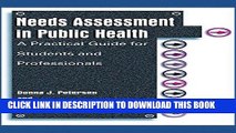 [READ] Mobi Needs Assessment in Public Health: A Practical Guide for Students and Professionals