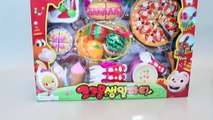 Toy Velcro Cutting Cake Pizza Ice Cream Play Doh Toy Surprise Learn Fruits English Names #1