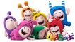 Learn Colors animation with funny dancing oddbods. Cartoon training for kids. Coloring pages video.