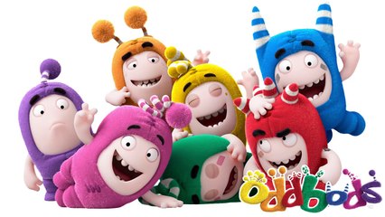 Learn Colors animation with funny dancing oddbods. Cartoon training for kids. Coloring pages video.