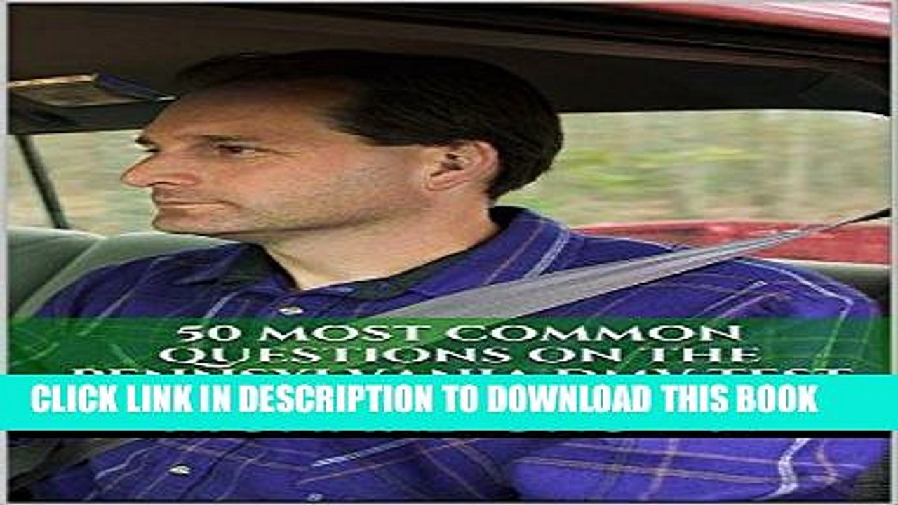 [READ] Mobi Pass Your Pennsylvania DMV Test Guaranteed! 50 Real Test Questions! Pennsylvania DMV