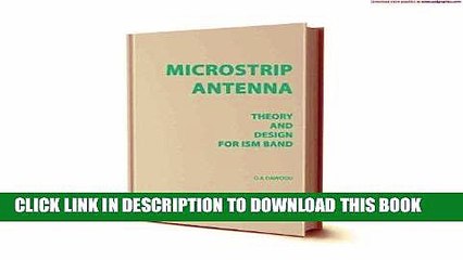 [READ] Kindle Microstrip Antenna theory and design for ISM Band Audiobook Download