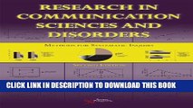 [READ] Mobi Research in Communication Sciences and Disorders: Methods for Systematic Inquiry Free