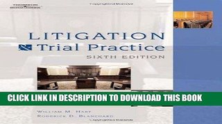 [PDF] Epub Litigation and Trial Practice Full Download
