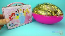 Big Baby Bum Bum Surprise Egg Lunchbox! Disney Princess Edition! With a JUMBO Surprise Egg!